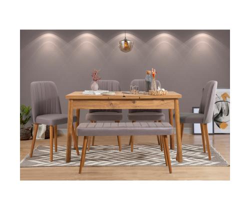 Mööblikomplekt toolid Santiago Atlantic Grey