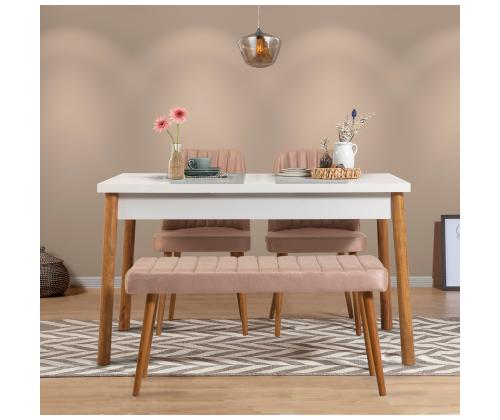 Mööblikomplekt toolid Costa Atlantic White-Stone