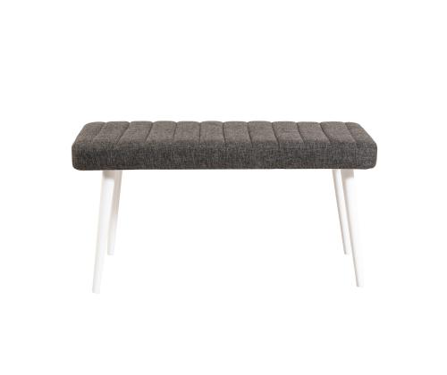Stormi Bench - White, Anthracite
