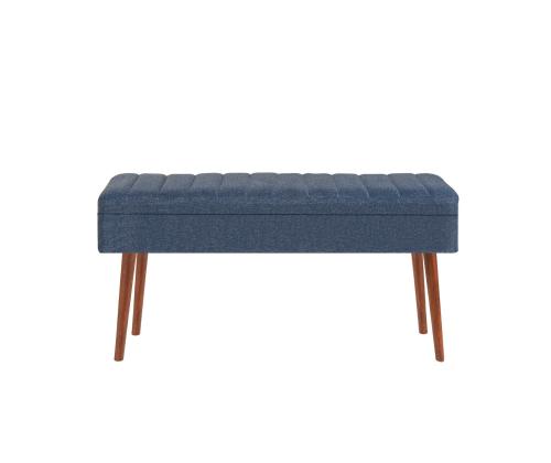 Vina 1048 - 2 - Walnut, Dark Blue