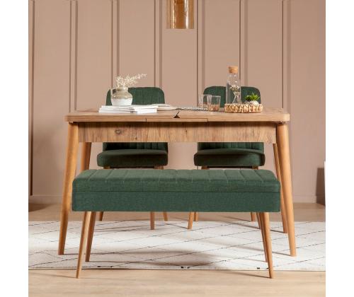 Mööblikomplekt toolid Vina 1070 - 3 - Atlantic, Green