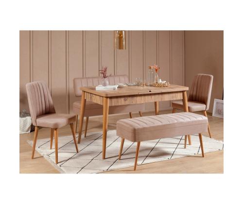 Mööblikomplekt toolid Vina 0900 - 4 - Atlantic, Stone