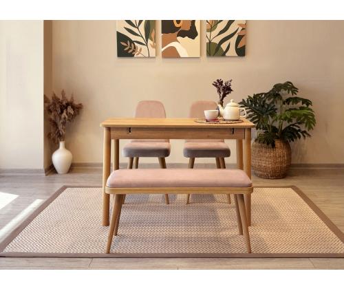 Mööblikomplekt toolid Vina Mini 01 0900 - Oak, Stone