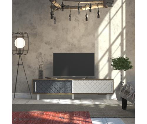 TV laud Rob - Ud, White, Anthracite