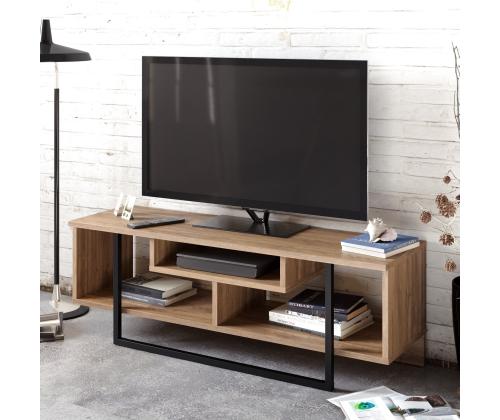 TV laud Asal (120) - Walnut, Black
