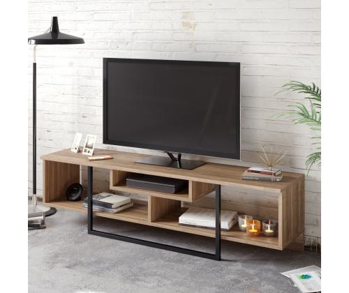 TV laud Asal (150) - Walnut, Black