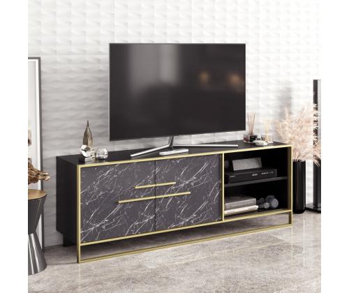 TV laud Polka - Black