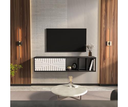 TV laud Teo Floating - Bendire White