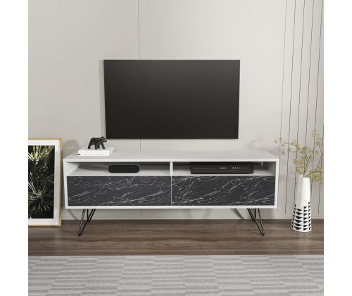 TV laud Flay - White, Bendire