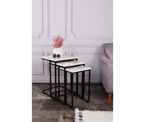 Mööblikomplekt lauad Ce Metal Zigon - 9404