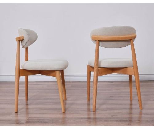 Mööblikomplekt toolid Bohem - Oak, Beige