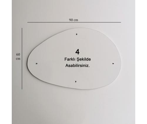 Peegel Porto Ayna 90x60 cm