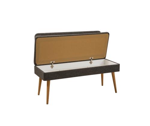 Mööblikomplekt toolid Vina - Atlantic Pine, Anthracite