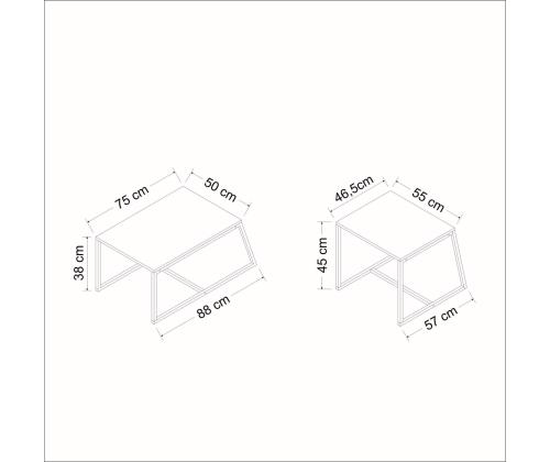 Kohvilaud Minimal - Anthracite