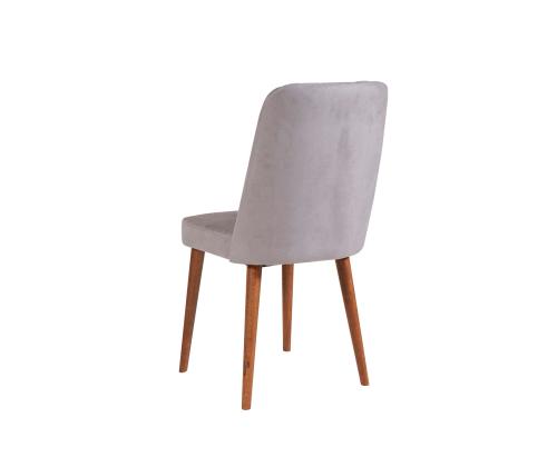 Mööblikomplekt toolid Vina Walnut Soho Grey