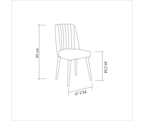 Mööblikomplekt toolid Vina 0900 - Atlantic Stone