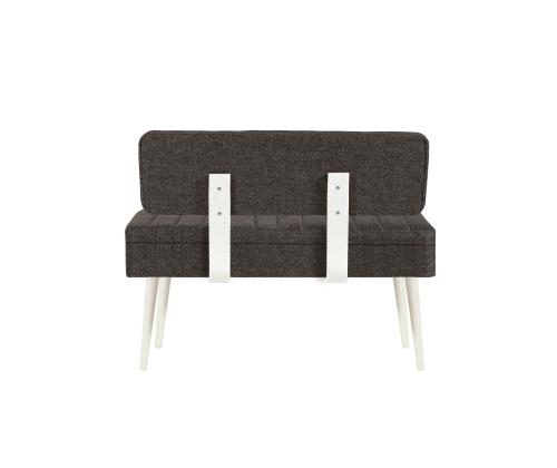 Mööblikomplekt toolid Vina 1053 - 4 - Anthracite, White
