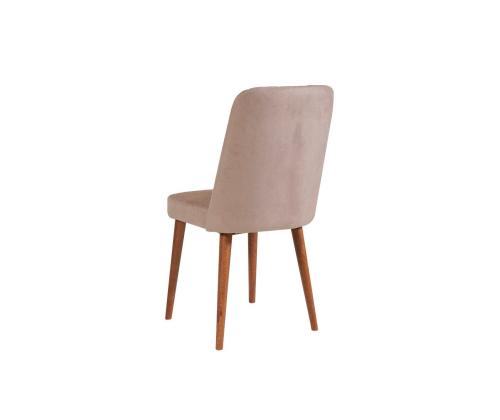 Mööblikomplekt toolid Vina 0900 - 4 - Walnut, Stone