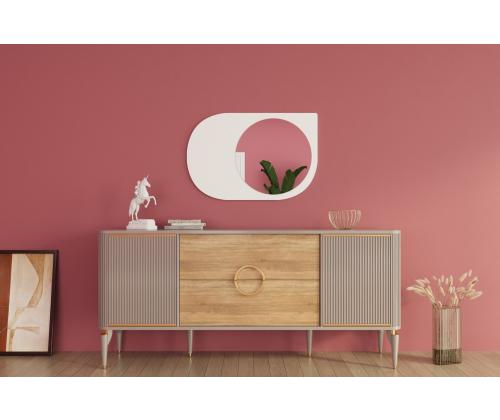 Peegel Pubble - White