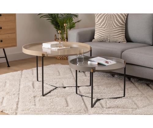 Mööblikomplekt lauad Mandy - Beige