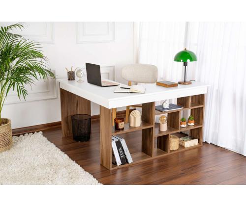 Vesper - Venezia Walnut, White