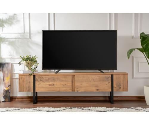 TV laud Serenity - Atlantic Pine, Black
