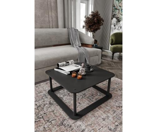 Kohvilaud Hole Square - Black