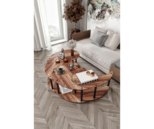 Kohvilaud Yi Yang4L 70 - Walnut