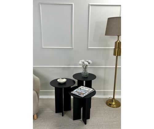 Kohvilaud Leo (55 + 50 + 45) - Black