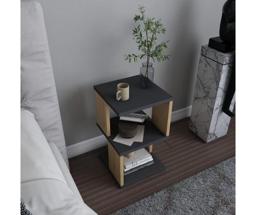 Carter - Anthracite, Oak