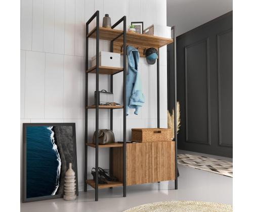 Doga - Walnut, Black