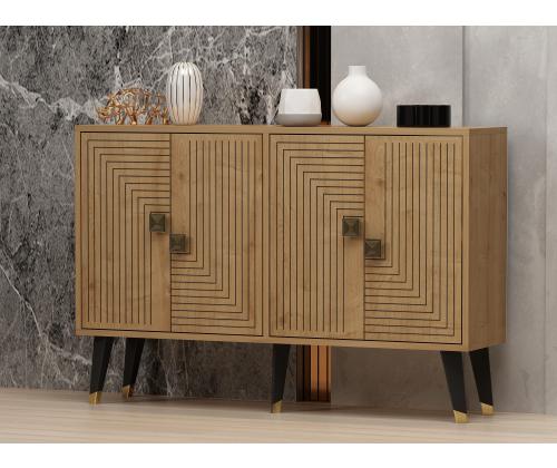 Ahart - Sapphire Oak, Gold