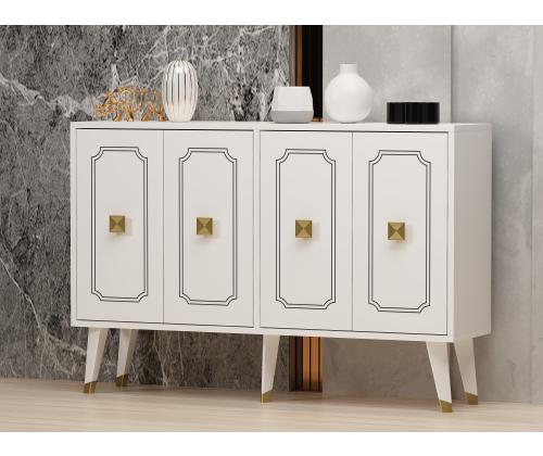 Roland - White, Gold