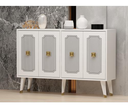 Derasi - White, Gold