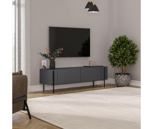 TV laud Herman - Anthracite