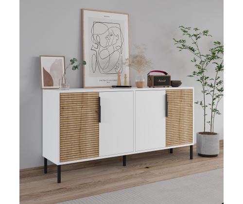 Zerra - White, Sapphire Oak