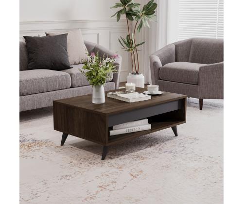 Kohvilaud Century - Walnut