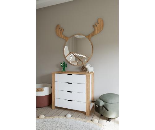 Nisan 1600-026 - White, Walnut