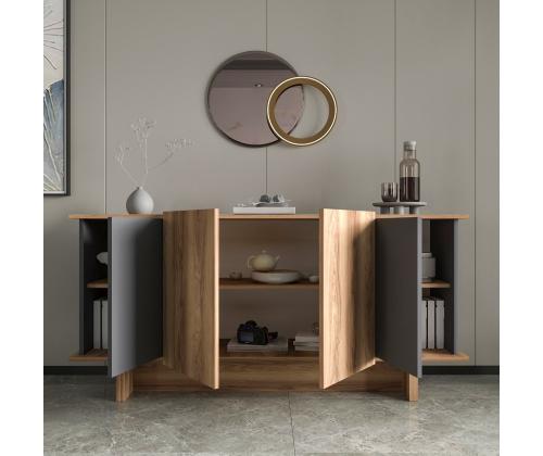 Diana - Anthracite, Walnut