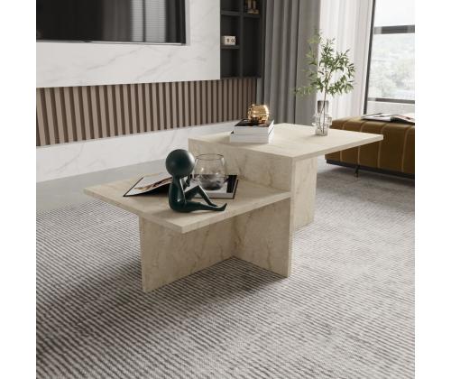 Kohvilaud Diana - Travertine