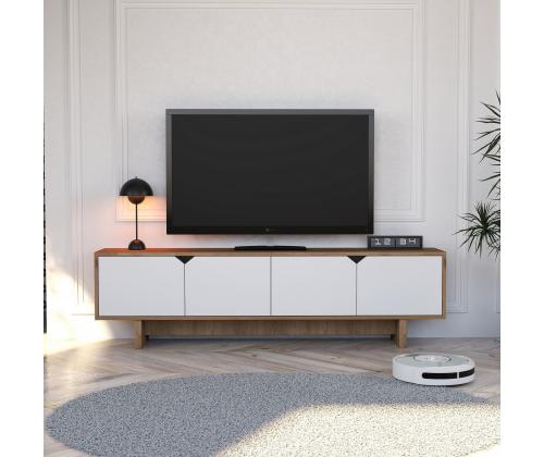 TV laud Mete - Oak, White