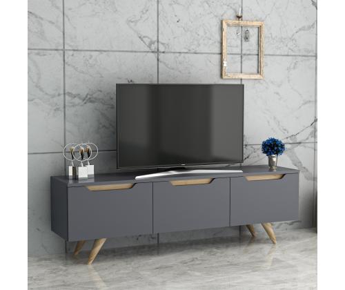 TV laud Prag - Anthracite