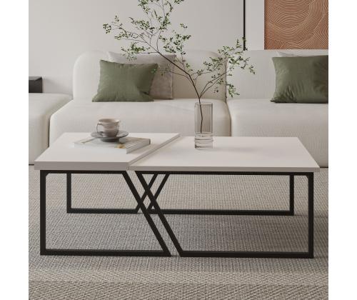 Kohvilaud Verona P0024623 - White