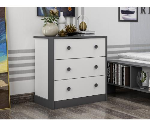 Life - White, Anthracite