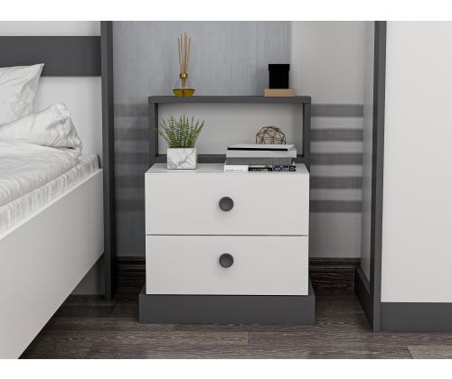 Life - White, Anthracite