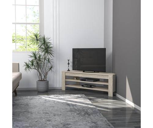 TV laud Corner - Travertine