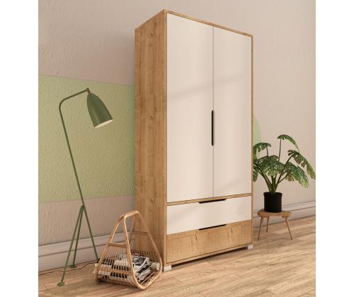 Flora 90 - Sapphire Oak, White