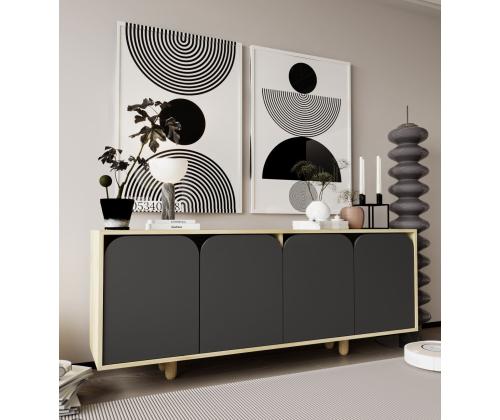 Lazio Bohem 180 - Sapphire Oak, Anthracite