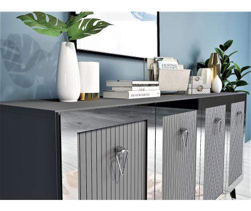 Bare - Anthracite, Silver