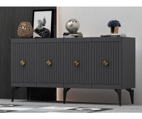 Midas - Anthracite, Gold